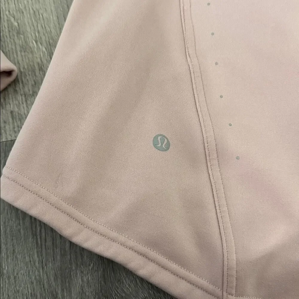 Lululemon Fleece Flurry Pink Hooded Jacket 